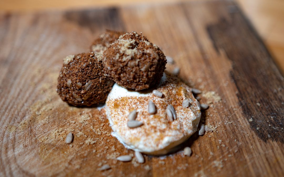 Honey and Catkin Energy Balls